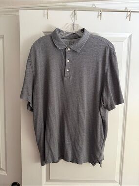Jos. A. Bank Gray Short-Sleeve Polo